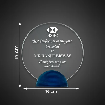 Plaque with Premium Sandblasting