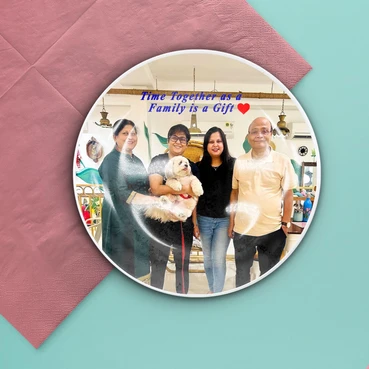 Personalised Sublimatable Ceramic Plate