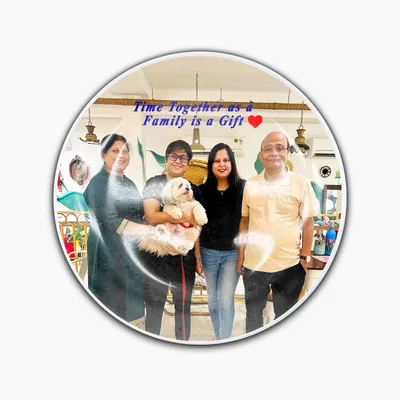 Sublimatable Ceramic Plate