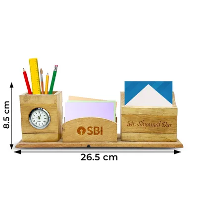 Wooden Multi Holder with Tea Coster