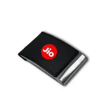 Corporate Personalised Black Card Holder