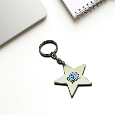 Metal Engraved Key Ring