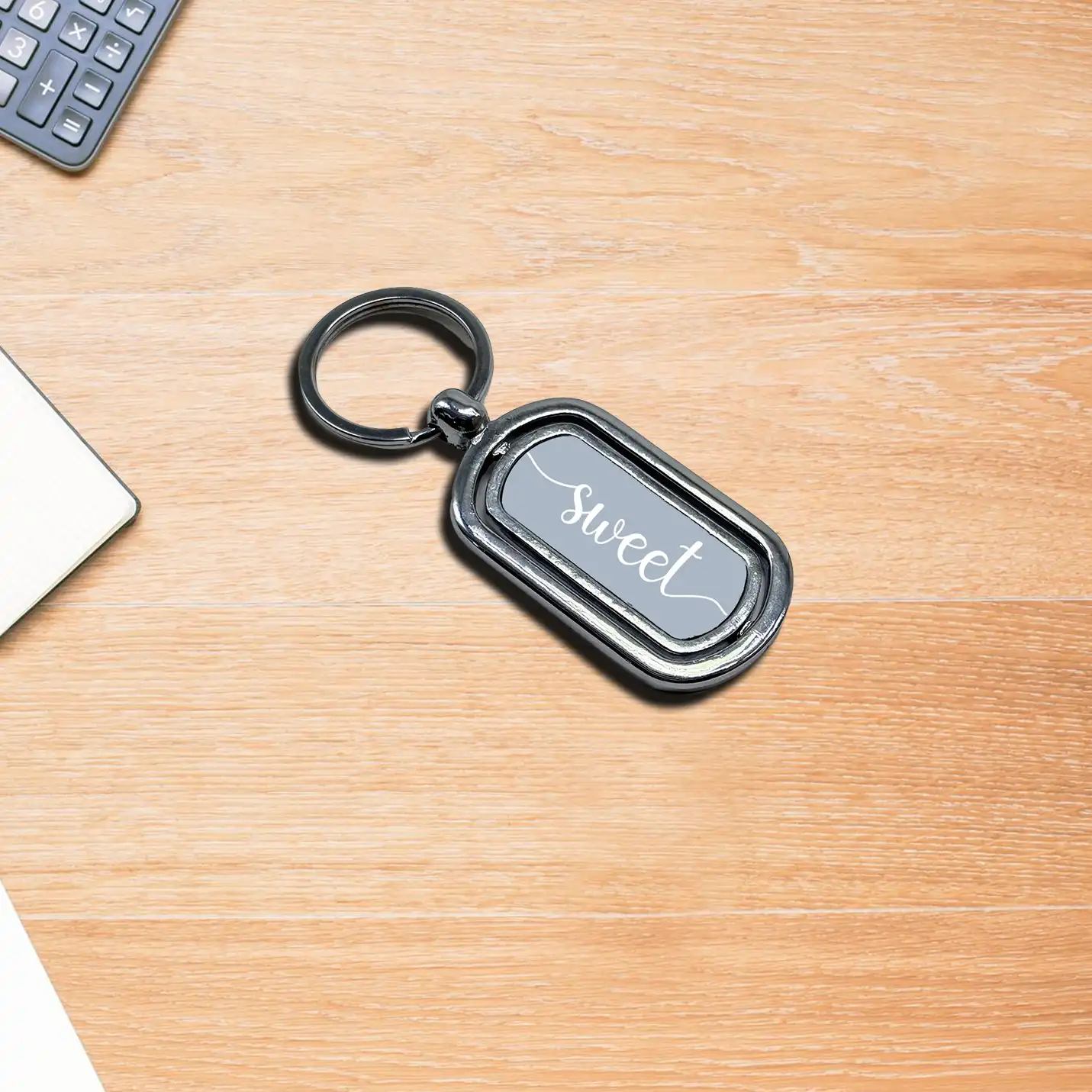 Customized Metal keychain for your valentine