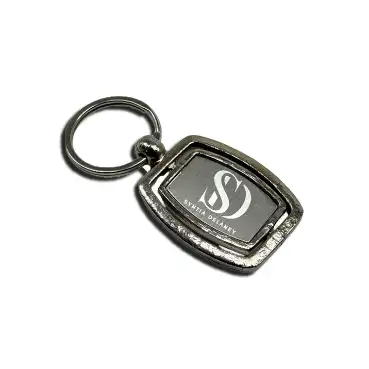 metal keychain with laser engraving