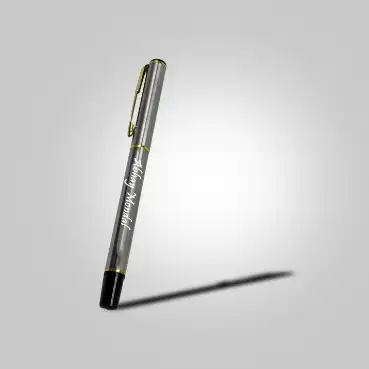 Personalized steel colour ball pen for office use