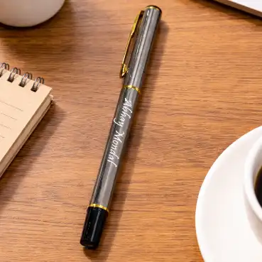 Personalized steel colour ball pen for office use
