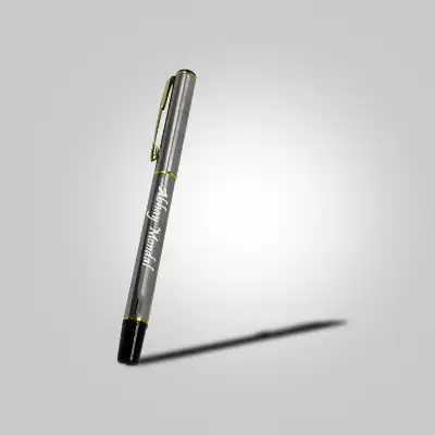 Personalized steel colour ball pen for office use