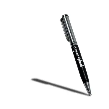 Branded logo and name printed pen