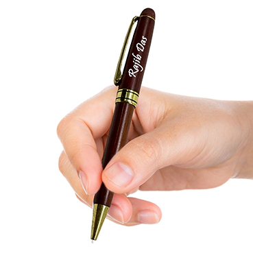 Engraved Exclusive design roller brown pen Pen