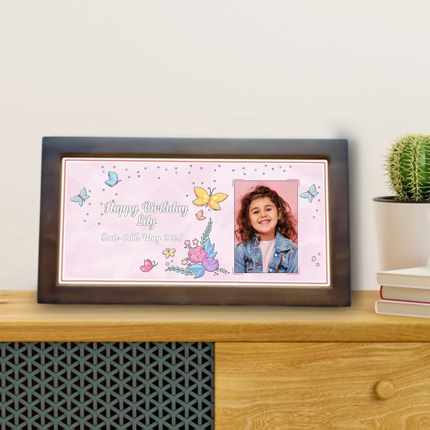 Tabletop photo frame using Sublimation technology