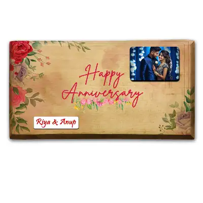 UV laser wooden photo frame