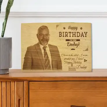 CO2 Engrave a wooden Photo frame