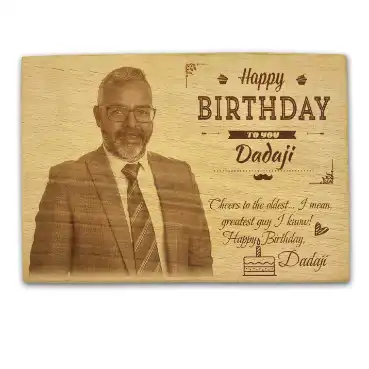 CO2 Engrave a wooden Photo frame Gifts