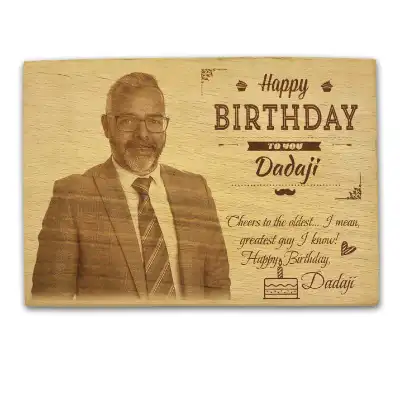 CO2 Engrave a wooden Photo frame Online