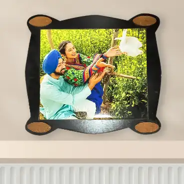Customized Jute photo frame for your loved ones
