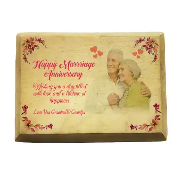 wooden photo frame using UV printing