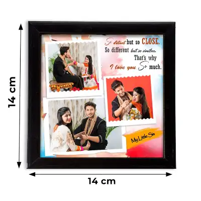 Premium Wooden frame with Ceramic