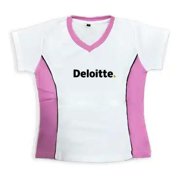 white shirt with pink border for kids