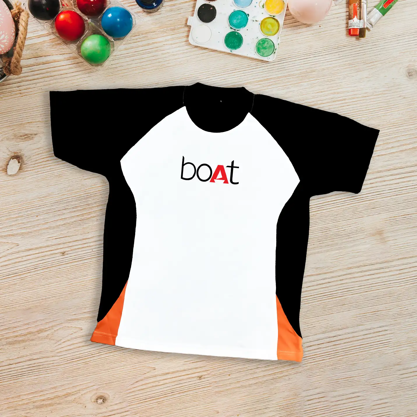 Soft cotton custom-made fabric t-shirt