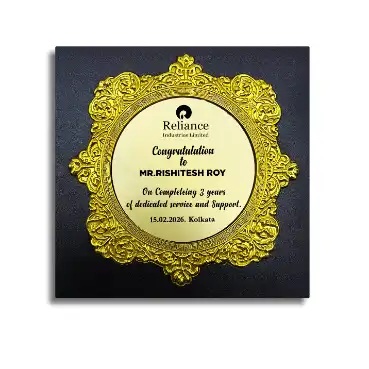 Round Metal Frame with Sublimation Technology