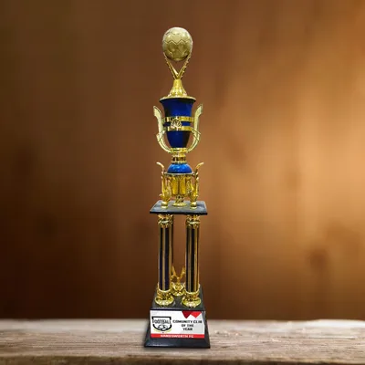 Personalised metal Trophy