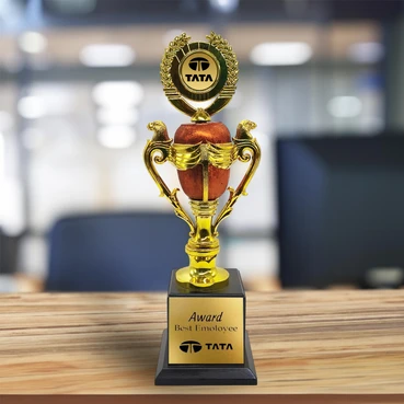 Customized Gold Standard Trophy for Award Functions