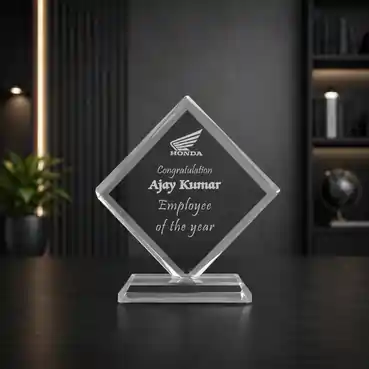 Premium Crystal Plaque for Corporate Events
