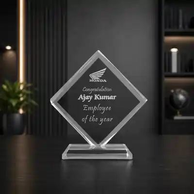 Premium Crystal Plaque for Corporate Events