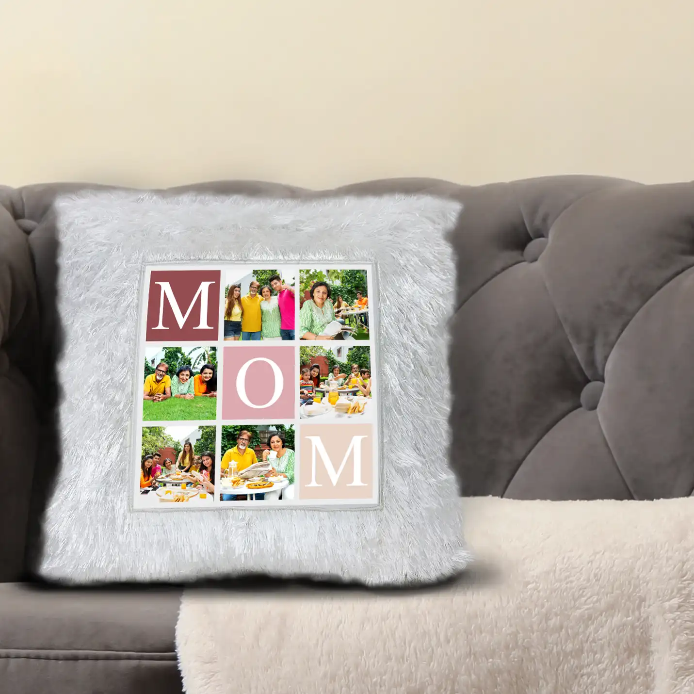 Customised LED Cushion for Mom