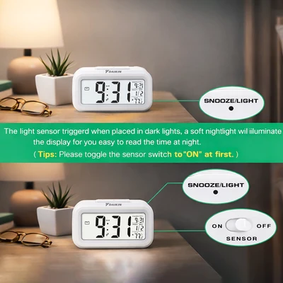 Personalised Time Display Desk Clock