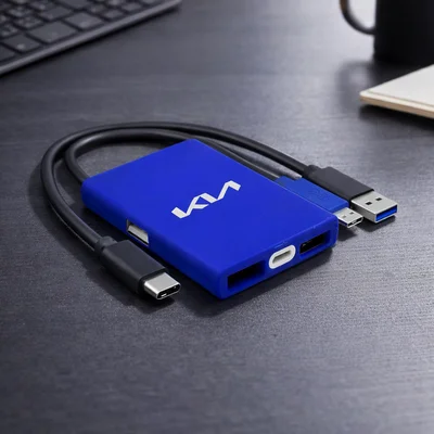 Dual-Port USB-A & Type-C Connectivity Hub