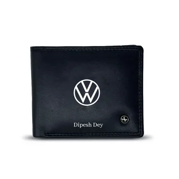 Classic Black Leather Executive Wallet