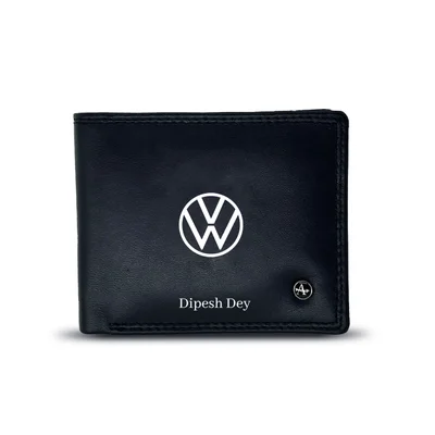 Classic Black Leather Executive Wallet