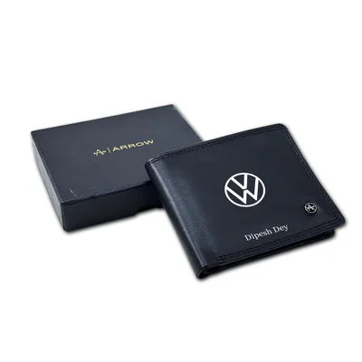 Black Leather Executive Wallet