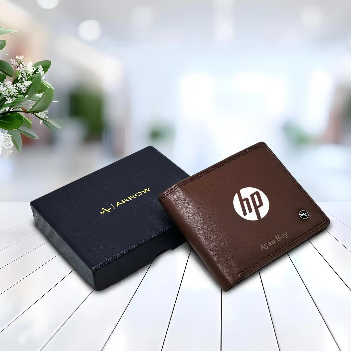 Premium Brown Genuine Leather Wallet