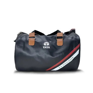 Executive Black Travel Duffle Bag