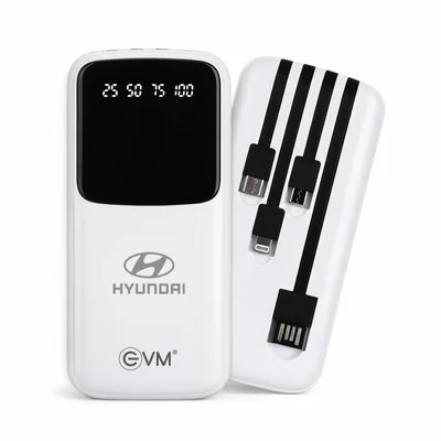 White Personalised Smart Encase Power Bank