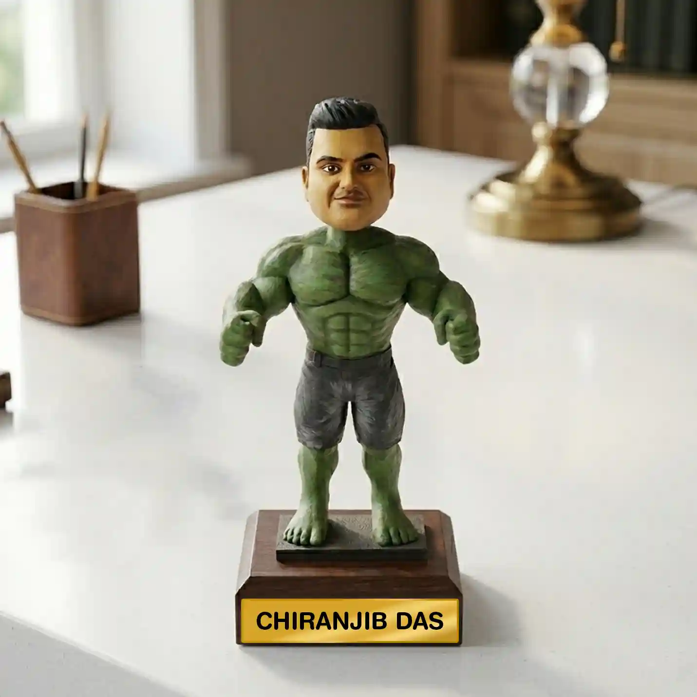 Face Customized Bobblehead - Hulk