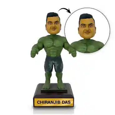 Face Customized Bobblehead - Hulk