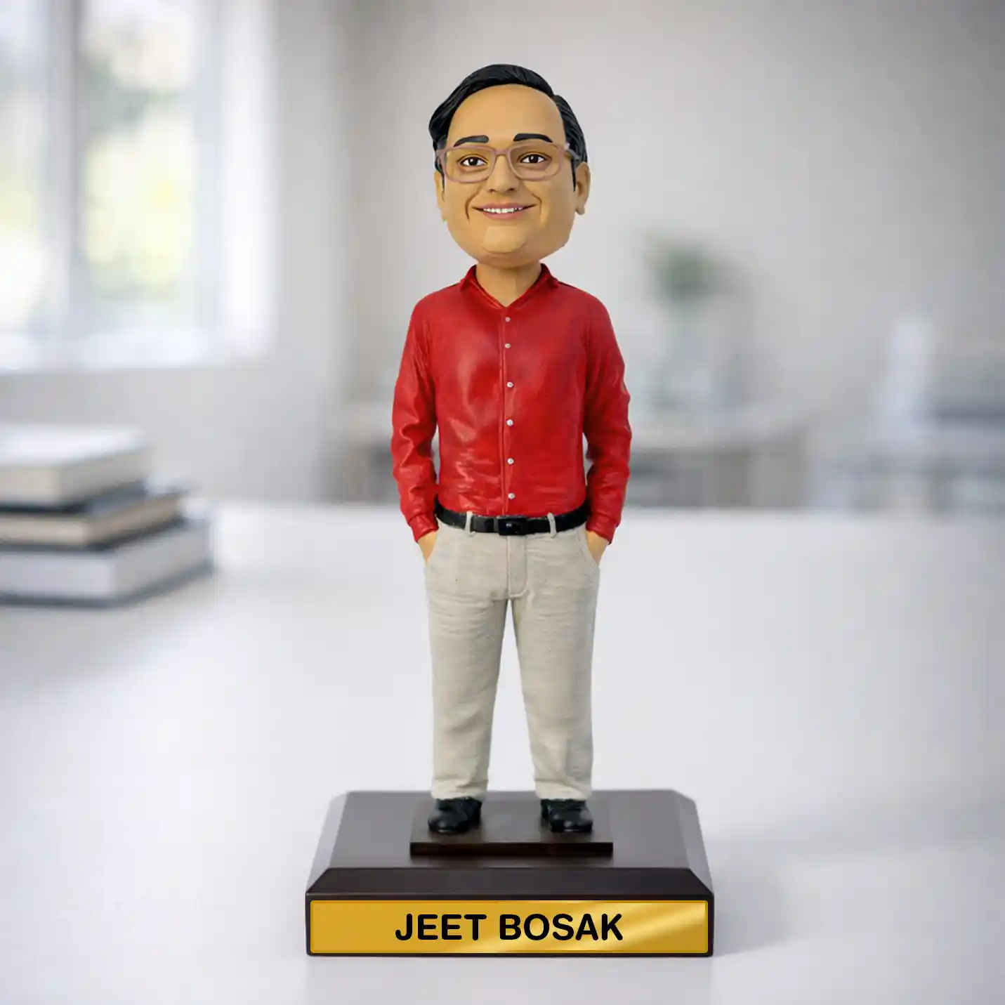 Face Customized Bobblehead - Men in Office Attire