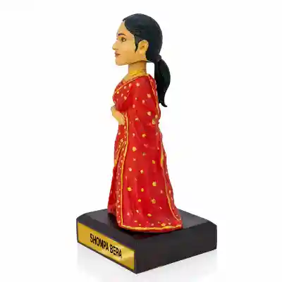 Face Customized Bobblehead - Woman in Saree