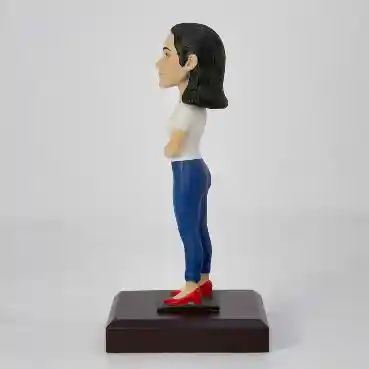 Face Customized Bobblehead - Woman in Office Dress