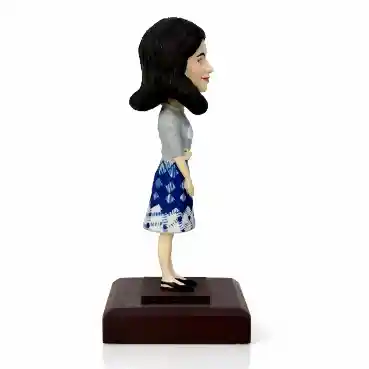 Face Customized Bobblehead - Woman in Skirt and Top