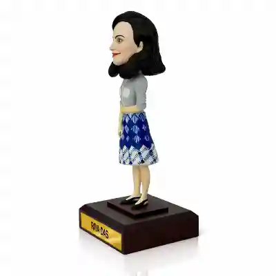 Face Customized Bobblehead - Woman in Skirt and Top