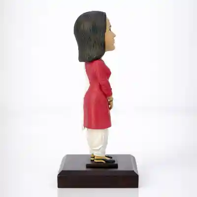 Face Customized Bobblehead - Woman in Salwar Suit