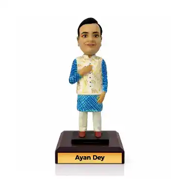 Face Customized Bobblehead - Men in Traditional Wear