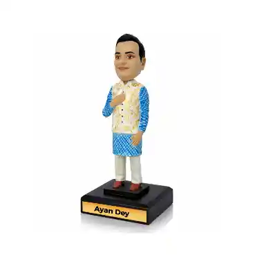 Face Customized Bobblehead - Men in Traditional Wear