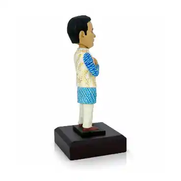 Face Customized Bobblehead - Men in Traditional Wear