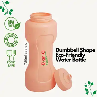 Customized Dumbbell Shape Water Bottle (750 ml)