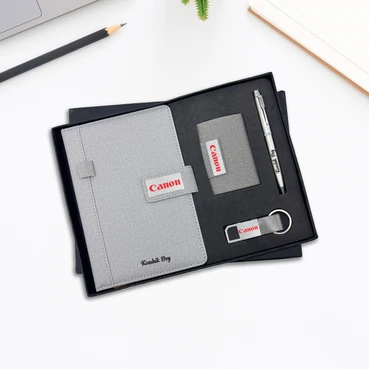 Corporate Giveaway Set with Engraved Logo & Premium Finish